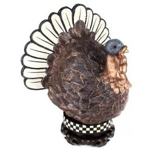 MACKENZIE-CHILDS Lapis Turkey, Jumbo NEW NO BOX